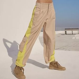 Mesmerize Me Colorblock Cargo Pants